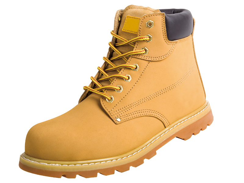 Goodyear Welted Steel Toe Work Boots Safety Boots for Men
