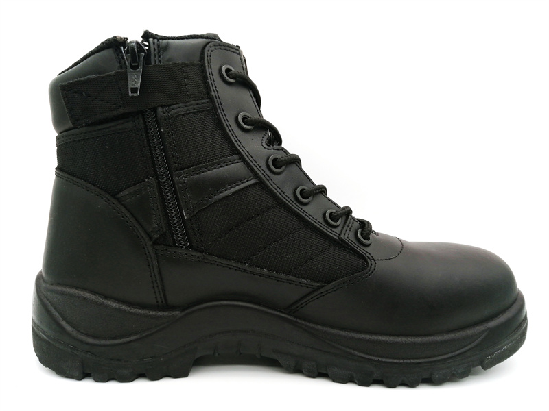 YKK Side Zip Work Boots Tactical Safety Boots