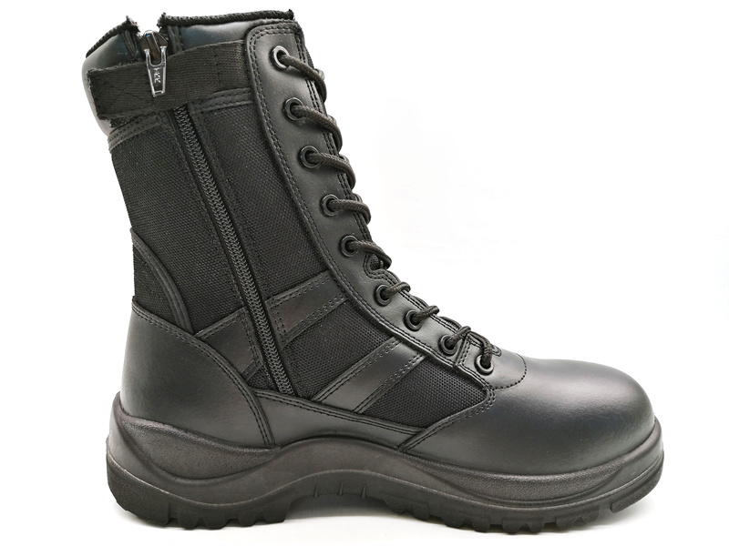 YKK Side Zip Safety Toe Tactical Boots
