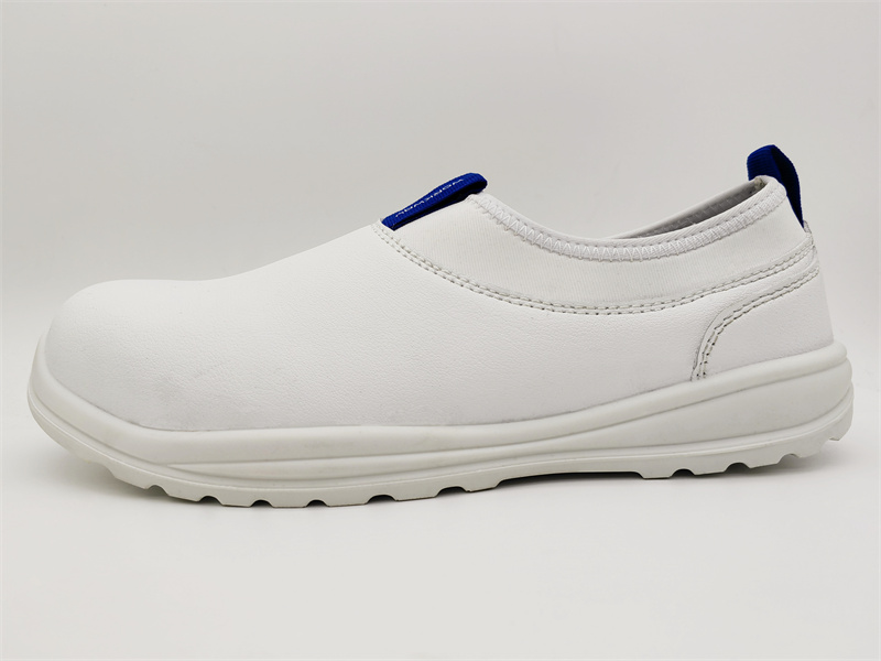 Comfortable slip on safety shoes
