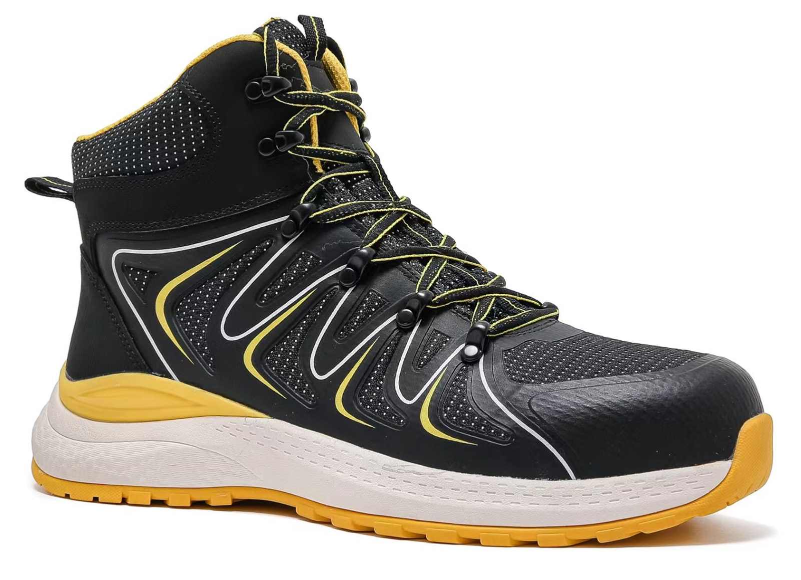 Premium Yellow Lightweight Safety Trainers with Advanced Composite Toe Cap