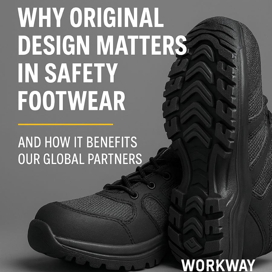 Why Original Design Matters in Safety Footwear – and How It Benefits Our Global Partners