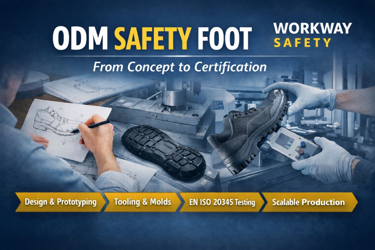 ODM Safety Footwear Manufacturer | From Concept to Certification